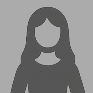 Ein Icon von einer Frau auf grauem Hintergrund